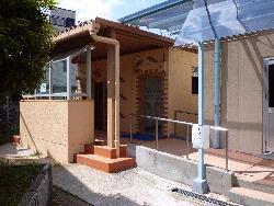 天美小学校外部トイレ改造工事の写真