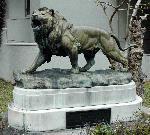 ライオン像の画像