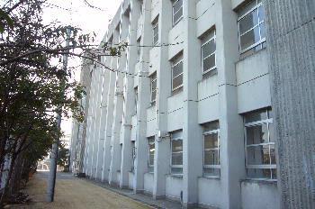 松原第六中学校耐震補強工事の写真