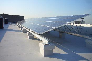 松原第六中学校太陽光発電整備工事の写真