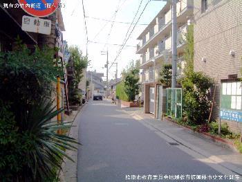 竹内街道・岡付近の写真