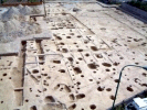 丹南遺跡・掘立柱建物群の写真（飛鳥~奈良時代）