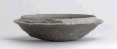 新堂遺跡・須恵器杯身（古墳時代後期）の写真