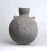 新堂遺跡・須恵器提瓶（古墳時代後期）の写真